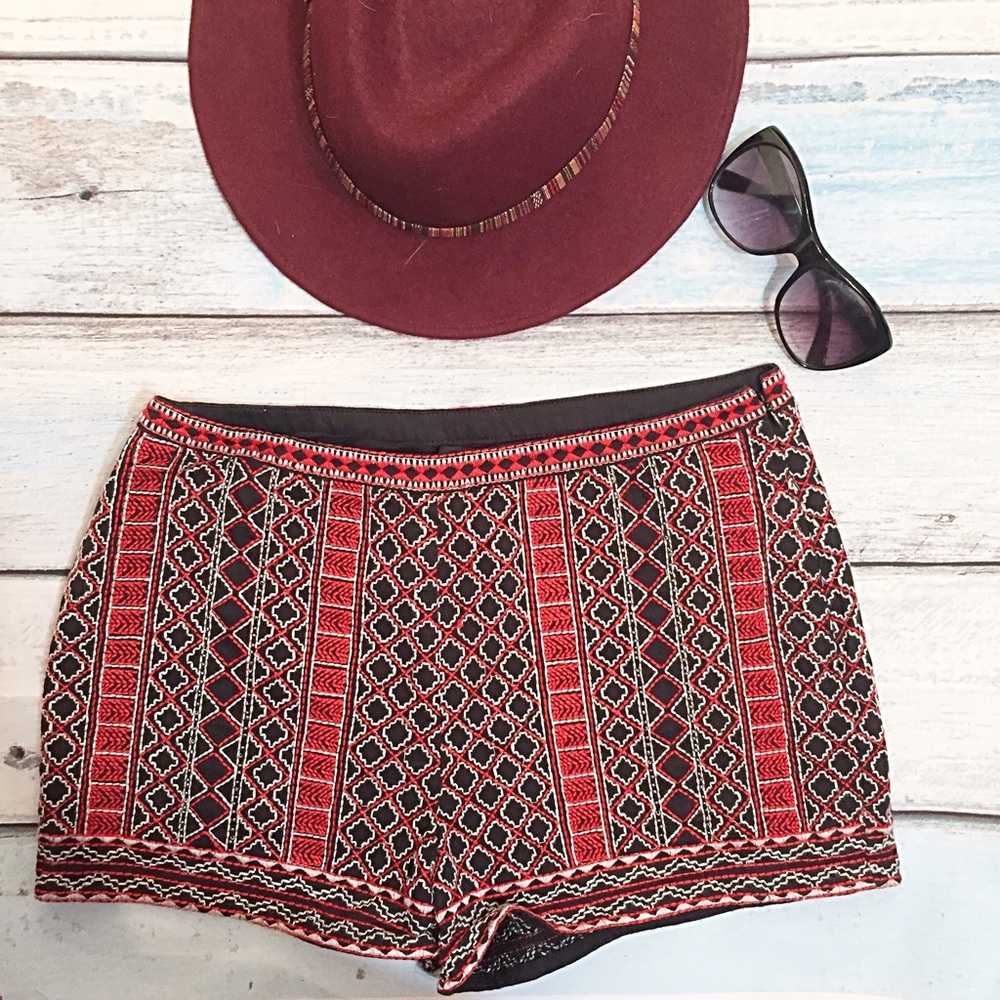 Forever 21 High Waisted Festival Short